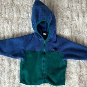 Made in USA Patagonia Vintage Toddler Fleece Zip Up